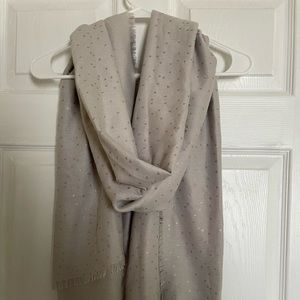 Lauren Conrad heart patterned scarf